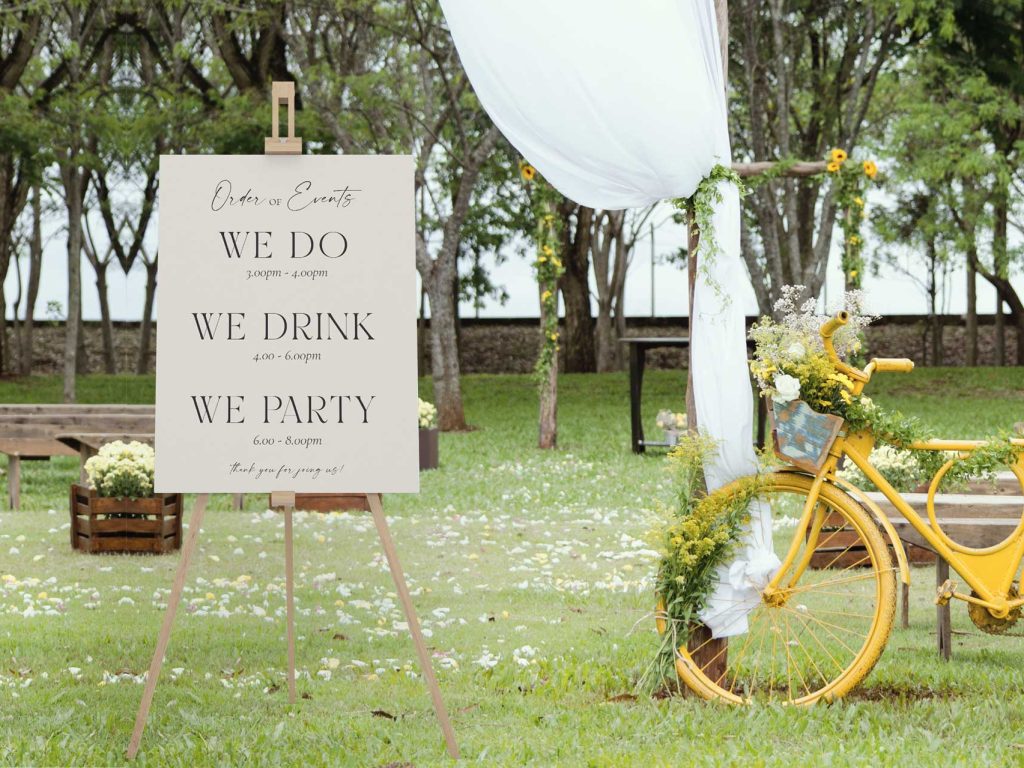 Wedding Sign